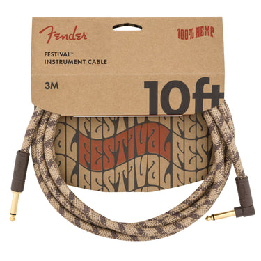 Cable Fender Para Instrumento De Plug Aplug En L 3 Metros